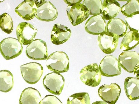 Pedra para Mandala - Peridoto Facetado 5x4mm - 0,43ct