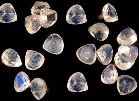 Pedra para Mandala - Pedra da Lua Facetada 5mm - 0,35ct