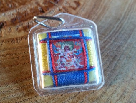 Sungma Hayagriva com Consorte - Cordão de Proteção - Budismo Tibetano
