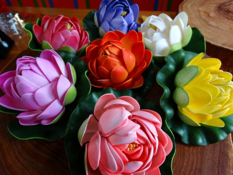 Flor de Lótus - Ornamento em EVA - Pureza e Autoconhecimento - Púrpura - Image 2