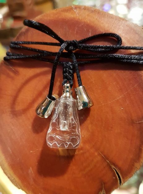 Perfumeiro Buda da Compaixao Kuan Ying com Peridoto