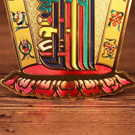 Kalachakra - "As Dez Sílabas Todo Poderosas" - Mantra - Adesivo - Image 4