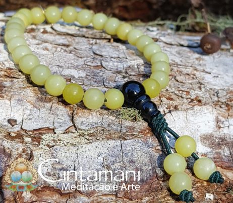 Mala Tibetano de Mão em Jade - 27contas 6mm - Rosário Budista - Japamala - Image 5