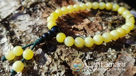 Mala Tibetano de Mão em Jade - 27contas 6mm - Rosário Budista - Japamala - Image 7