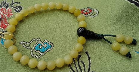Mala Tibetano de Mão em Jade - 27contas 6mm - Rosário Budista - Japamala - Image 2