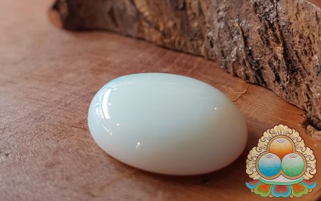 Cabochão Calcedônia Branca 14 ct - Pedra Natural