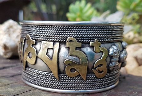 Bracelete Mantra da Compaixão com Vajra - OM MANI PADME HUNG - Image 3