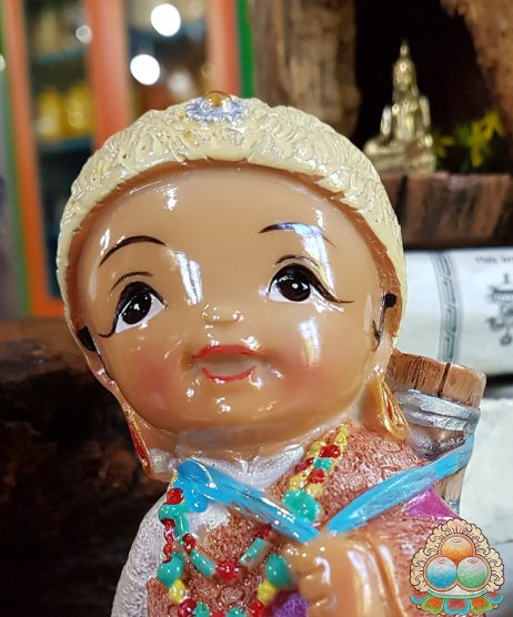 Boneca Tibetana de Louça - Elna - Image 4