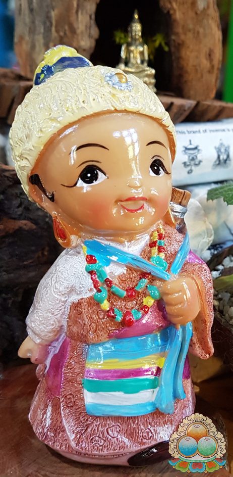 Boneca Tibetana de Louça - Elna