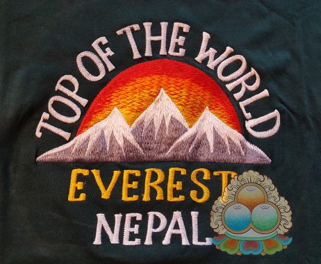 Camiseta do Nepal - Top of the World Everest - Verde 40