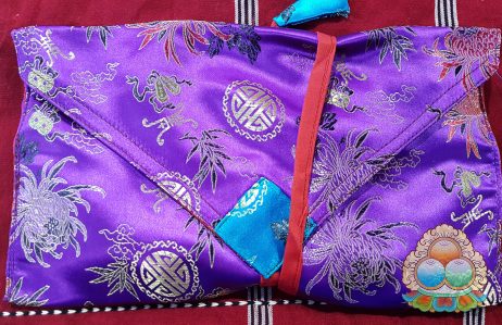 Envelope Tibetano em Brocado para Livros e Textos de Meditação
