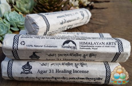 Himalayan Arts Incense - Agar 31 Incenso para Cura