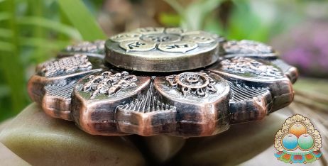 Fidget Hand Spinner Oito Símbolos Auspiciosos - Image 2