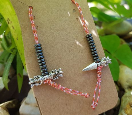 Contador de Mantras para Mala em Hematita - Com Phurba, Dorje e Nó da Linhagem - Image 2