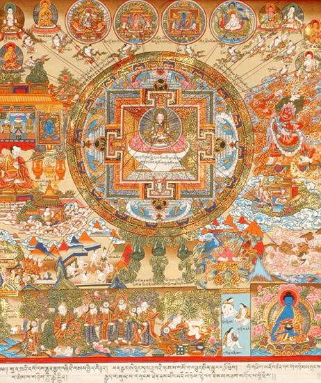 Thangka Mandala da Cura - Medicina Tibetana - Image 2