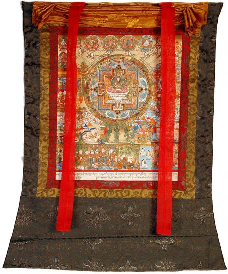 Thangka Mandala da Cura - Medicina Tibetana