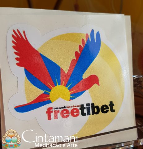Adesivo Free Tibet