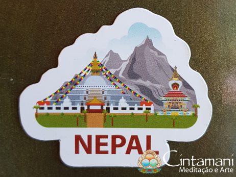 Nepal - Teto do Mundo - Imã de Geladeira - Magneto