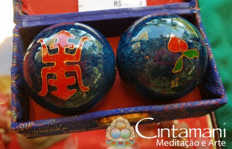 Bolas Baoding - Saúde e Paciência - Sílaba de Longevidade
