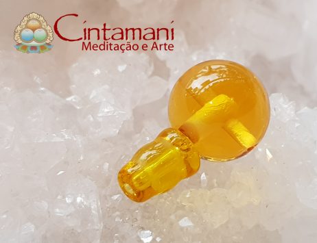 Guru Bead em Citrino 14mm