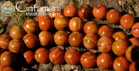 Mala Budista de 108contas - Zhanguo Agate - Ágata de Fogo - Rosário Tibetano 6mm - Japamala - Image 4