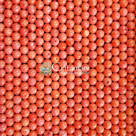 Coral Natural - Mala Tibetano de 108 contas com Guru Bead em Jade - Rosário Budista - Japamala - Image 2