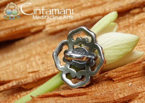 Botão Felicidade em Prata925 - Ornamento Ethnico Tibetano - Image 2