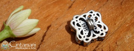 Botão Longevidade em Prata925 - Ornamento Étnico Tibetano - Image 3