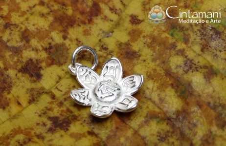 Pingente Flor de Mantra em Prata 925 - Autoconhecimento e Purificação - Image 4
