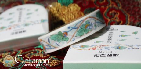 Fita Adesiva Washi Tape - para Scrap Book - em Papel de Arroz - 10mm 5m - Image 3