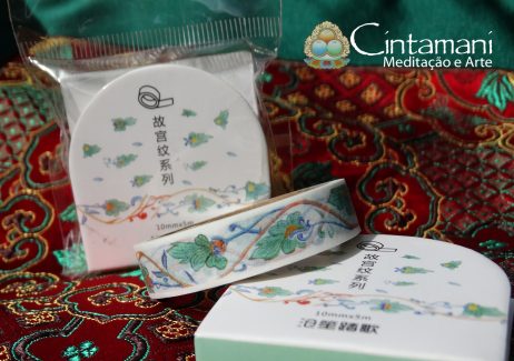 Fita Adesiva Washi Tape - para Scrap Book - em Papel de Arroz - 10mm 5m - Image 2